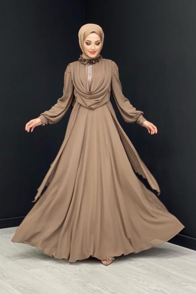 Kısmet Abiye Kahverengi