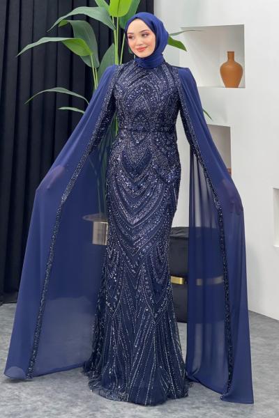 Kızılcık Abiye Lacivert