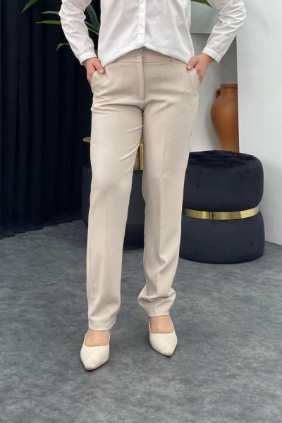 Klasik Pantolon Bej