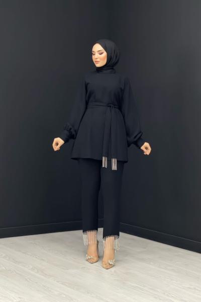 Kristal Takım Siyah