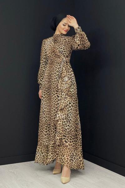 Leopar Elbise Vizon