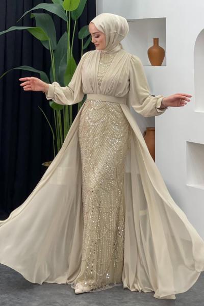 Letafet Abiye Taş Rengi