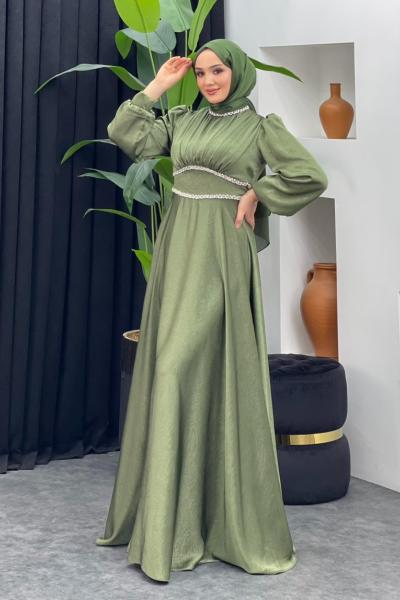 Lidya Abiye Fıstık Yeşili