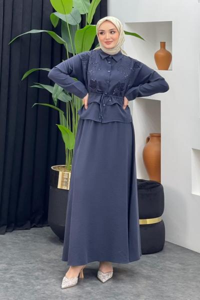 Love Etekli Takım Lacivert