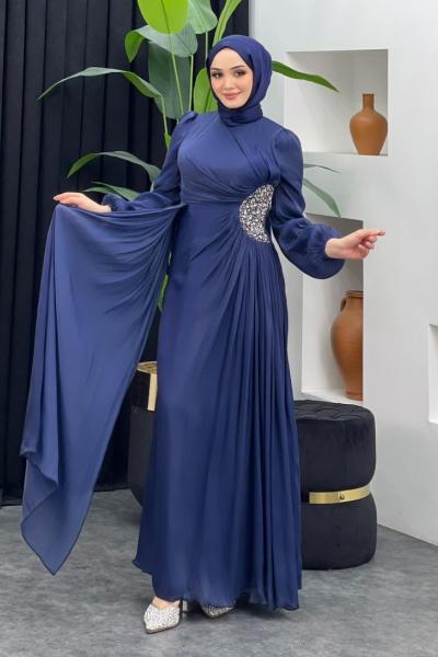 Medine Abiye Lacivert