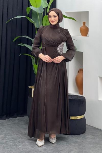 Medine Abiye Kahverengi