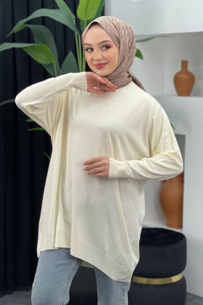 Merserize Düz Badi Taş Rengi