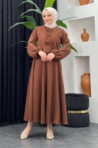 Milano Scuba Etekli Takım Kahverengi