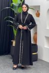 Milas Abaya Siyah