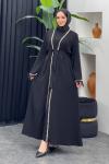 Milas Abaya Siyah