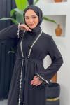 Milas Abaya Siyah