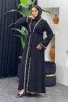 Milas Abaya Siyah