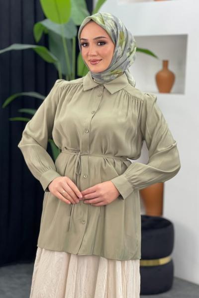 Münih Gömlek Mint Yeşili