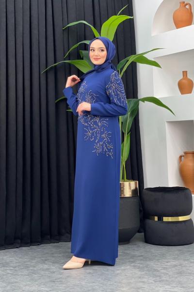 Mutlu Abiye Lacivert