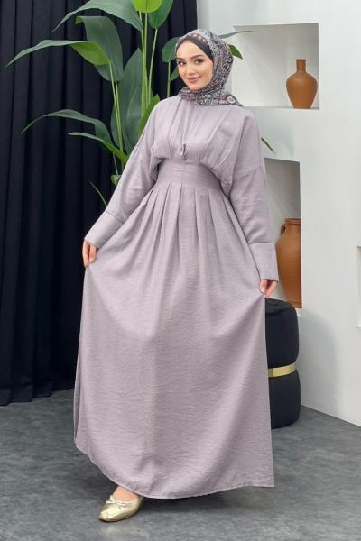 Nadide Elbise Gri