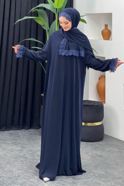 Namaz Elbisesi Lacivert