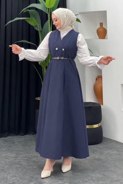 New Çakımlı Jile Lacivert