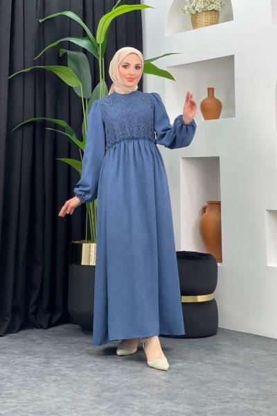 New Şans Elbise Bebe Mavisi