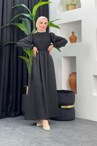 New Şans Elbise Siyah