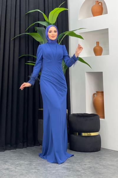 Nurum Abiye İndigo Mavisi