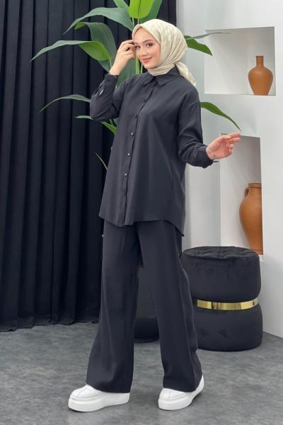 Özün Pantolonlu Takım Antrasit