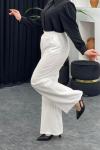 Palazzo Pantolon Beyaz