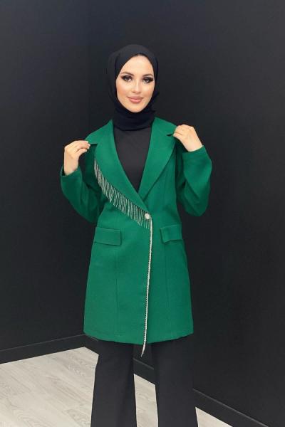 Rabia Ceket Zümrüt