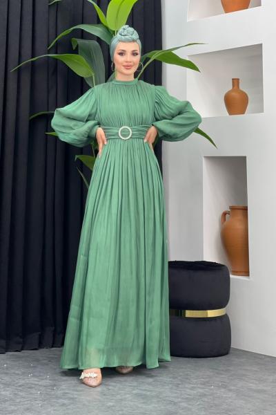 Saadet Abiye Mint Yeşili