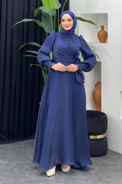 Şanlı Janjan Abiye Lacivert