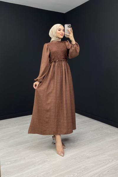 Şans Elbise Kahverengi