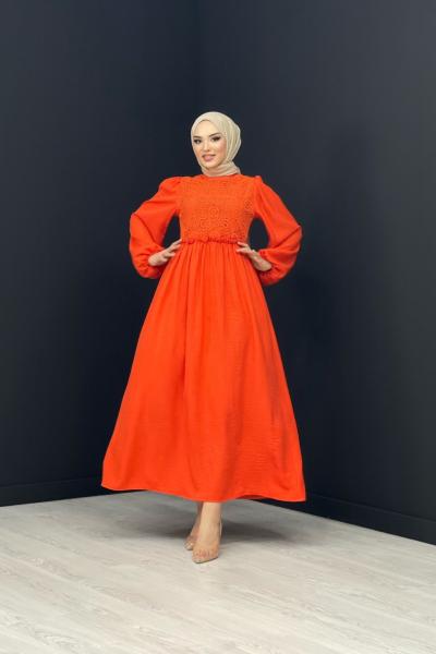 Şans Elbise Nar Çiçeği