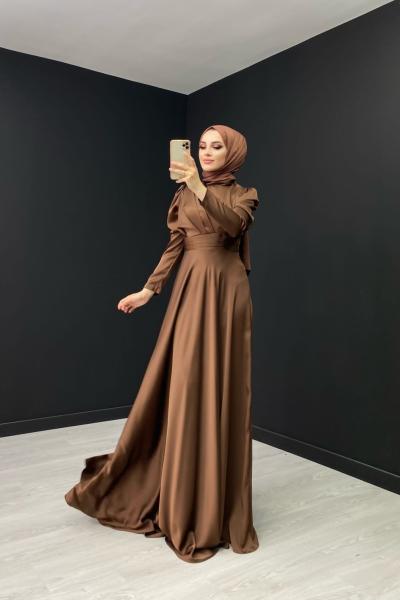 Şebnem Abiye Kahverengi