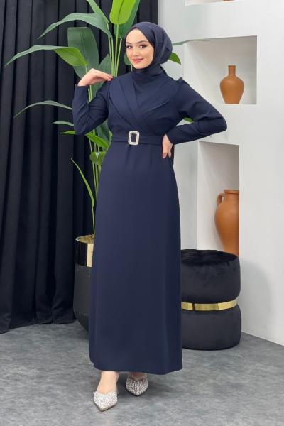 Sema Elbise Koyu Lacivert