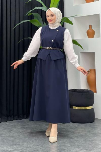 Senem Etekli Takım Lacivert