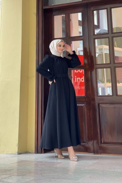 Sertap Elbise Siyah