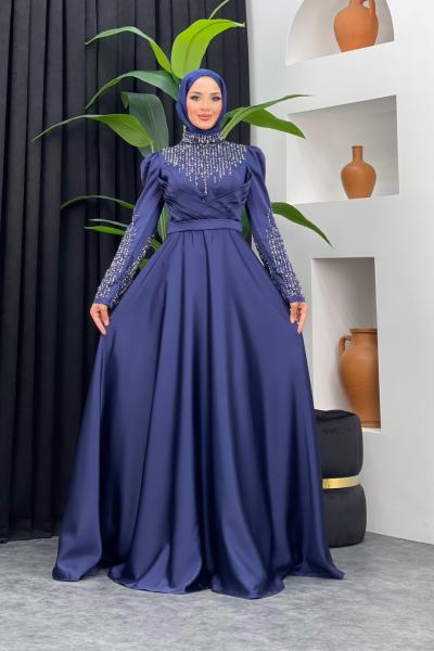 Sevgi Abiye Lacivert