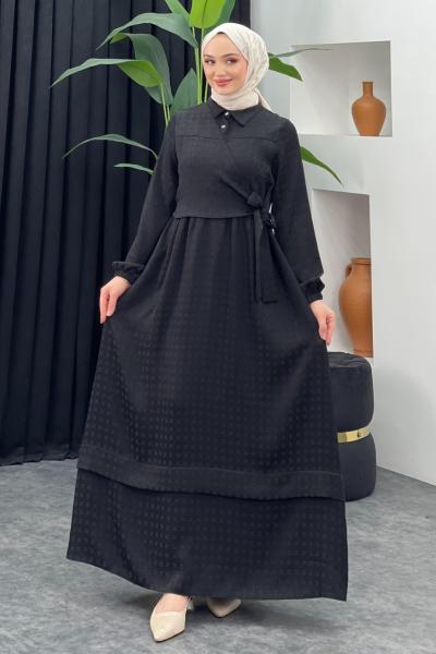 Sibel Elbise Siyah