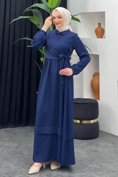 Sibel Elbise Lacivert
