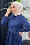 Sibel Elbise Lacivert