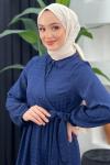 Sibel Elbise Lacivert