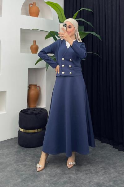 Simla Etekli Scuba Takım Lacivert