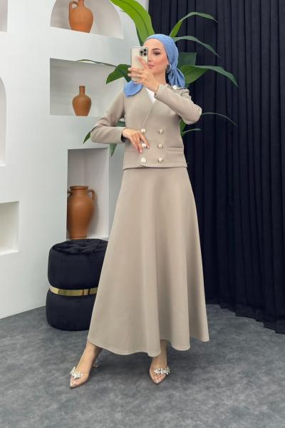 Simla Etekli Scuba Takım Vizon