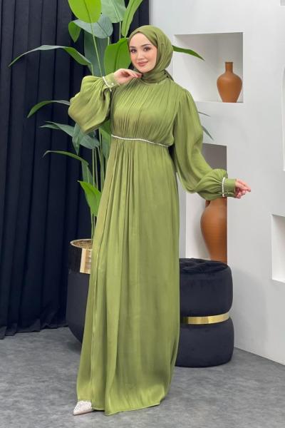 Sofya Janjan Abiye Fıstık Yeşili