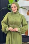 Sofya Janjan Abiye Fıstık Yeşili