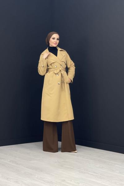 Sonbahar Trenç Sütlü Kahve