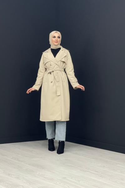 Sonbahar Trenç Bej
