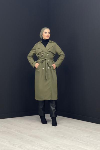 Sonbahar Trenç Haki Yeşili