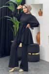 Tanya Pantolonlu Takım Siyah