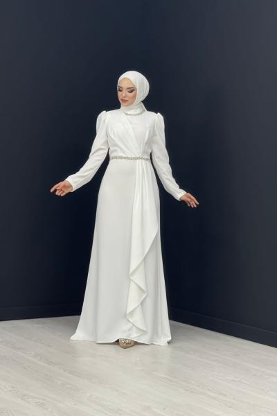 Trend Abiye Ekru/Beyaz