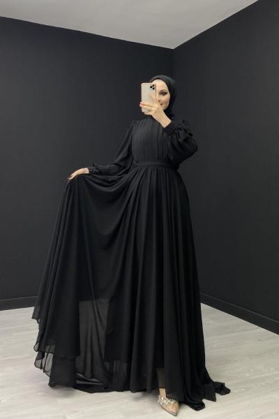 Türkan Elbise Siyah